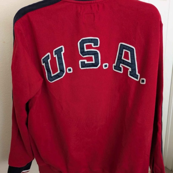 Polo Ralph Lauren Vancouver Olympic 2010  1/4 Zip Sweater - Picture 2 of 3